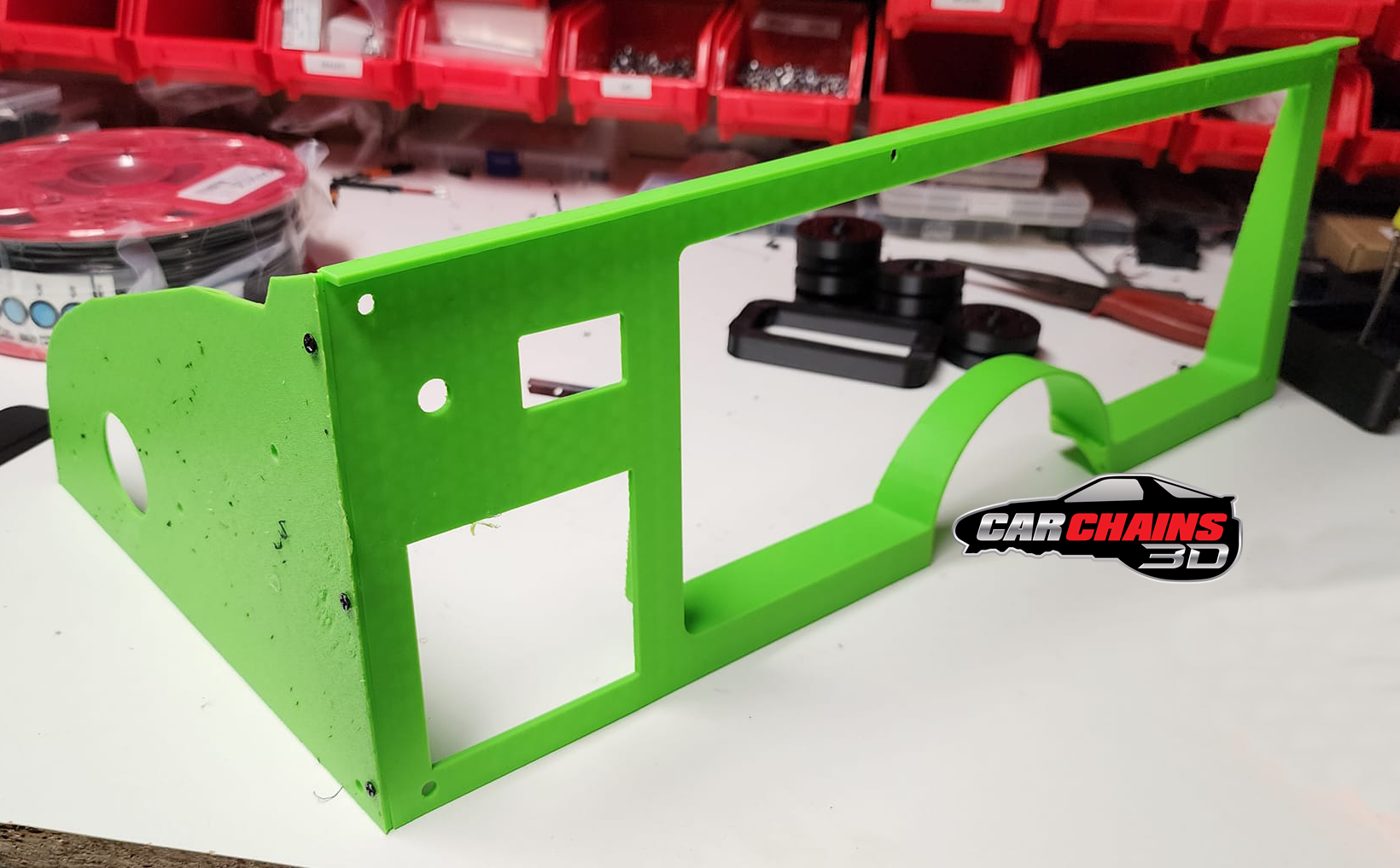 3D Printed Digital Dash Bezel for 1984-1989 Chevrolet C4 Corvette