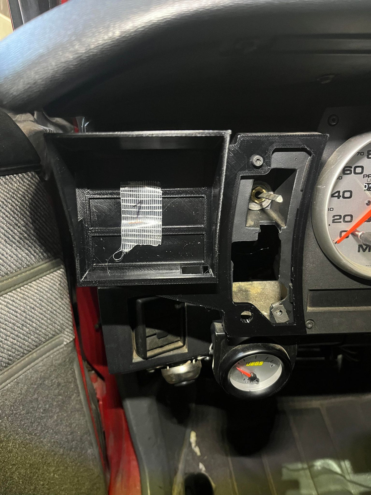 1982 to 1989 Camaro Holley 3.5 mount left and right side of gauge bezel