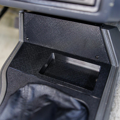 Ash Tray Panel with Storage for 1979 - 1986 Ford Mustang