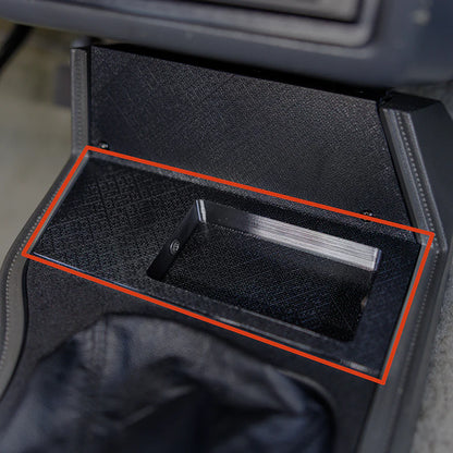 Ash Tray Panel with Storage for 1979 - 1986 Ford Mustang