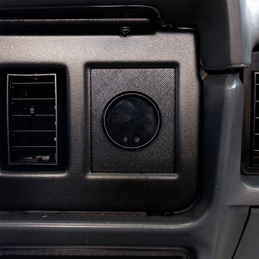 HVAC Controls Delete Panel for 1979 - 1986 Ford Mustang