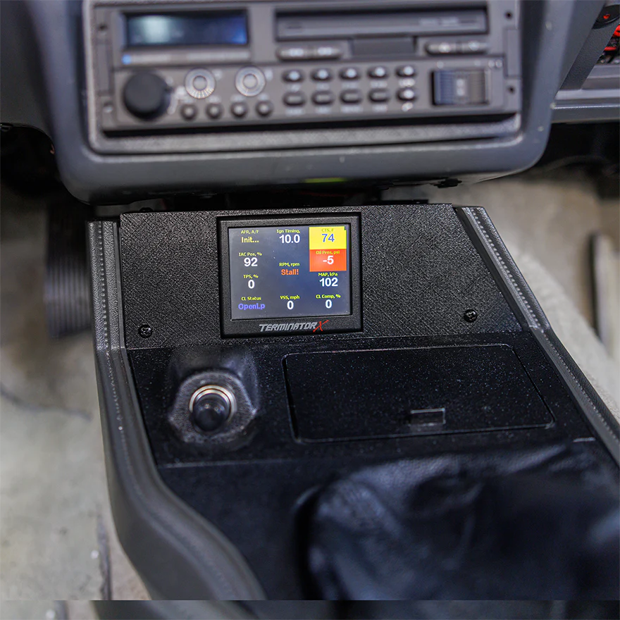 Holley EFI 3.5" Screen Mount for Center Console for 1979 - 1986 Ford Mustang