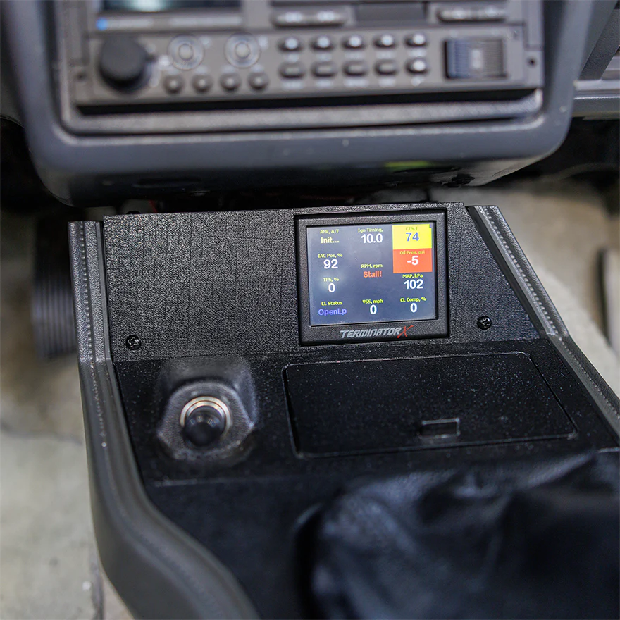 Holley EFI 3.5" Screen Mount for Center Console for 1979 - 1986 Ford Mustang