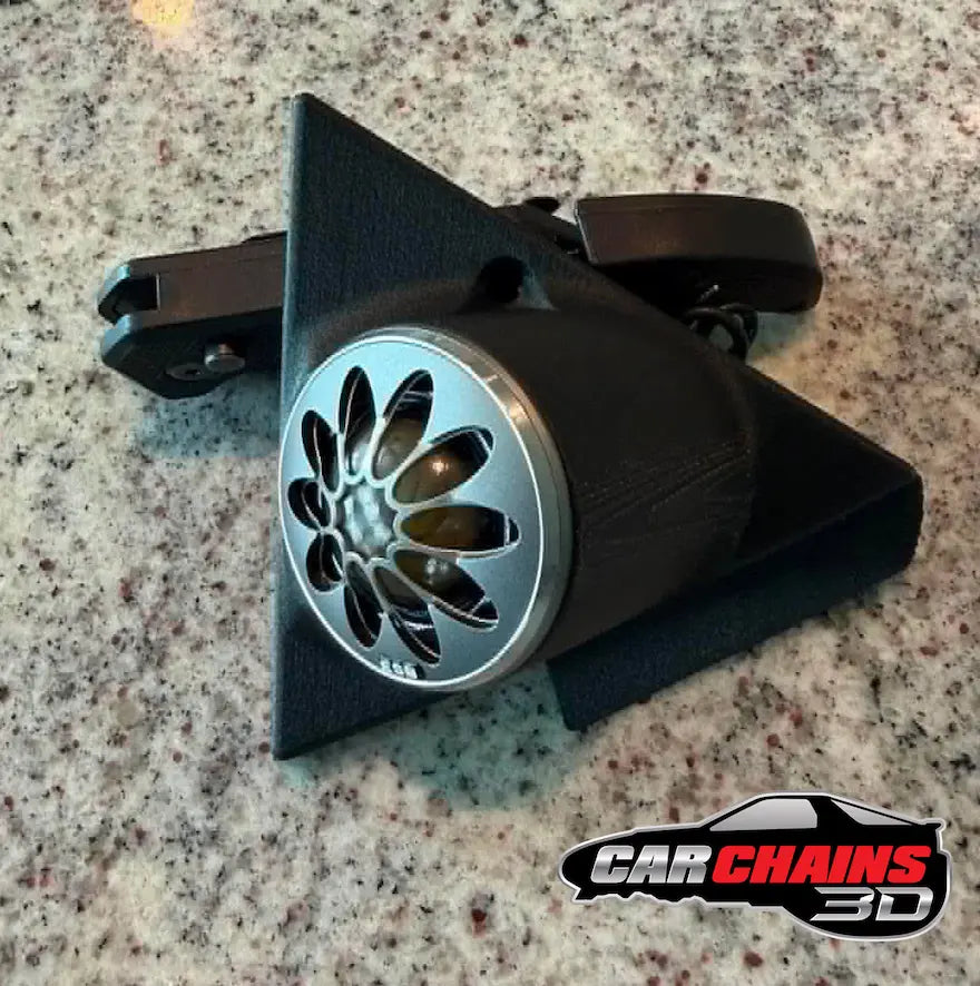 3D-Printed A-Pillar Tweeter mount for 1979-1993 Ford Mustang Fox-body - CarChains3d