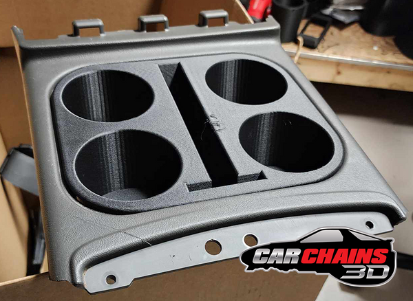 3D Printed ABS-GF Console Insert for 2003-2007 Silverado and Sierra - CarChains3d