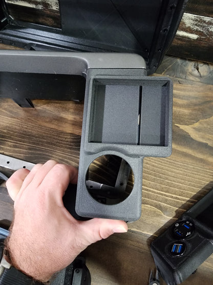 3D Printed Holley EFI 3.5in Terminator X / Sniper Screen HVAC Mount for 1986-1993 S10 - CarChains3d