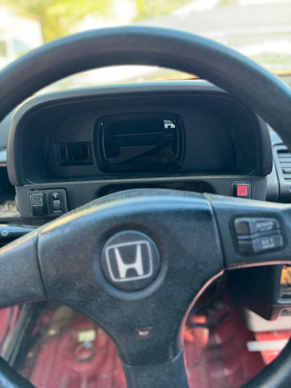 3D Printed Digital Dash Bezel for 1990-1991 Honda Civic EF Hatch & CRX - Custom Built Cars