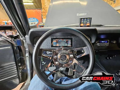 3D Printed Digital Dash Bezel for 1964-1966 Ford Mustang - CarChains3d