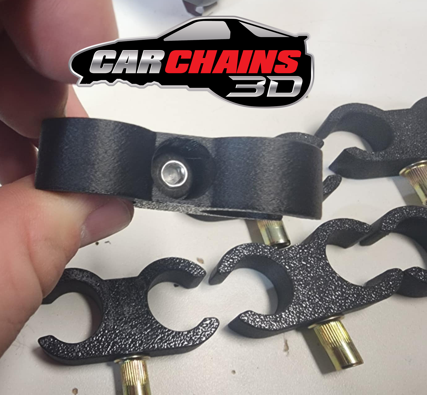 3D Printed Mounts for AN Line Management - CarChains3D – CarChains3D LLC