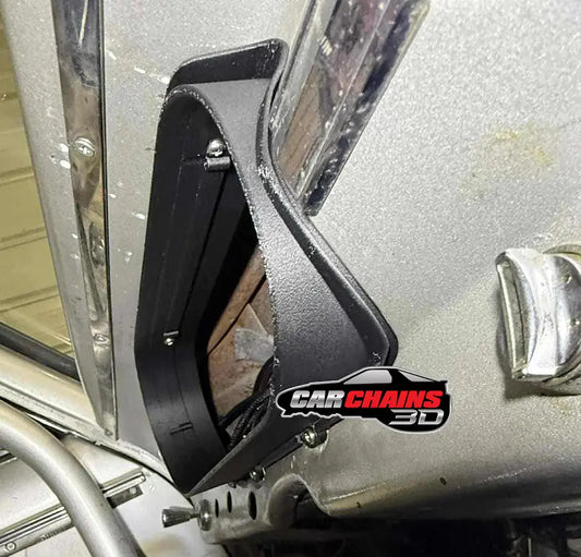 3D printed digital dash bezel for 1963 to 1965 Chevy II Nova by CarChains3d