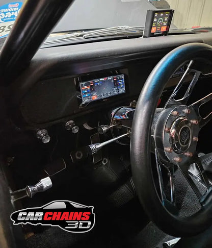 3D Printed Digital Dash Bezel for 1964-1966 Ford Mustang - CarChains3d