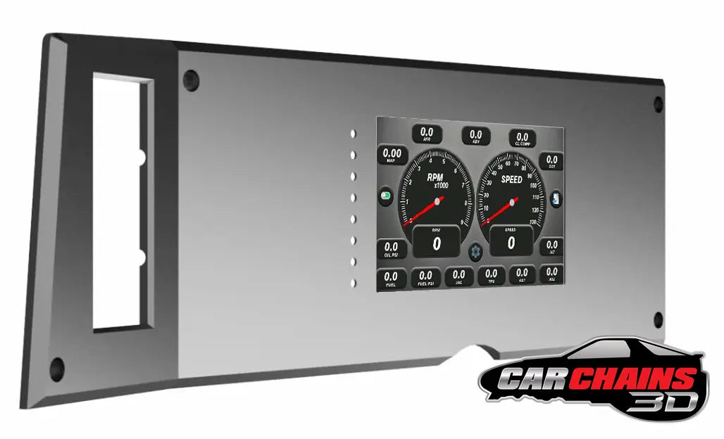 3D Printed Tinker All-In-One Digital Dash Cluster for 1982-1985 Chevrolet S10, Blazer and GMC Jimmy, Sonoma - CarChains3d