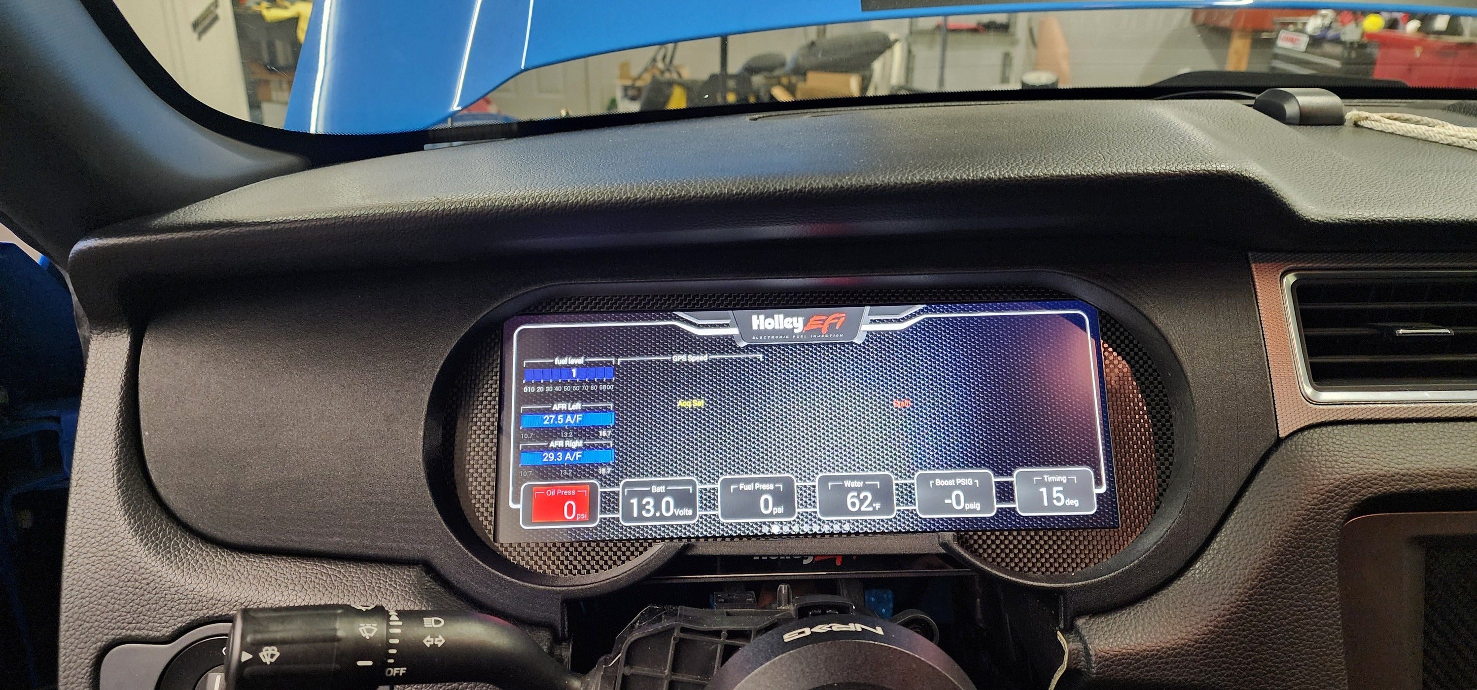 3D Printed Digital Dash Bezel for 2010-2014 Ford Mustang