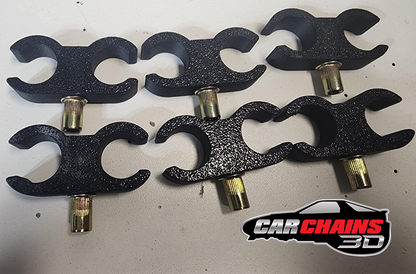 3D Printed Mounts for AN Line Management - CarChains3D