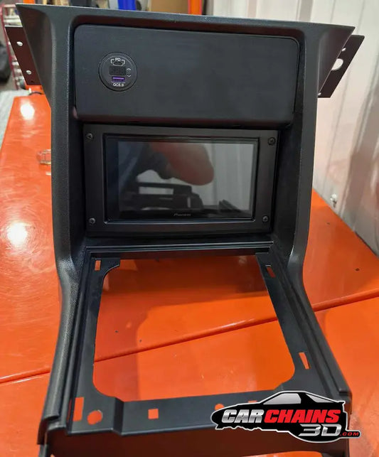 3D-Printed HVAC delete panel for 1987-1993 Ford Mustang Fox-body - CarChains3d