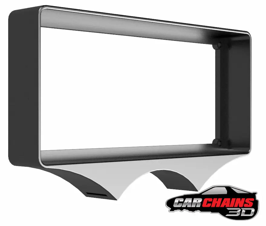 3D Printed 6.86 Inch Holley EFI Screen Universal Column Mount - CarChains3d