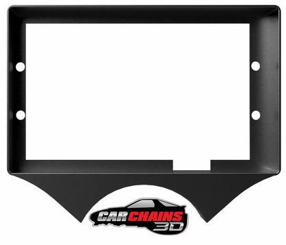 This 3D Printed Column Mount is designed to fit a 7 inch Holley screen perfectly and is custom-made to match your specific column diameter. Once you place your order, please send the column diameter or circumference to Carchains3d@gmail.com along with your order number to ensure a precise fit. This mount can also be made with or without a sun visor to reduce glare and improve screen visibility.