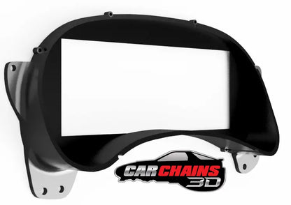 Enhance your 1999 to 2007 Chevrolet Silverado or GMC Sierra with the CarChains3d Digital Dash Bezel, crafted for precision and performance. This bezel is designed to support a wide range of cutting-edge digital dash systems, including ACES EFI 5" Pro Dash, ACES EFI 7" Pro Dash, Fueltech FT450/550, FT600, Haltech IC7, Haltech UC10, Holley 6.86", 7", 12.3", NexGen EFI (5", 7", 10"), and Tinker (7", 10"). This versatile solution caters to modern automotive enthusiasts seeking a fully customized driving