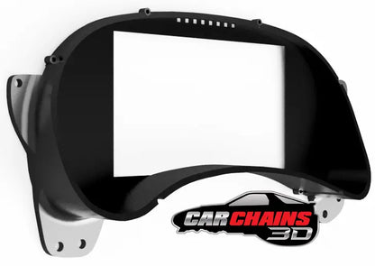 Enhance your 1999 to 2007 Chevrolet Silverado or GMC Sierra with the CarChains3d Digital Dash Bezel, crafted for precision and performance. This bezel is designed to support a wide range of cutting-edge digital dash systems, including ACES EFI 5" Pro Dash, ACES EFI 7" Pro Dash, Fueltech FT450/550, FT600, Haltech IC7, Haltech UC10, Holley 6.86", 7", 12.3", NexGen EFI (5", 7", 10"), and Tinker (7", 10"). This versatile solution caters to modern automotive enthusiasts seeking a fully customized driving