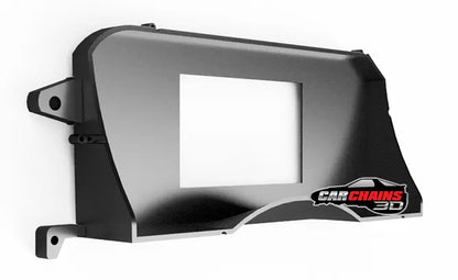 3D Printed Digital Dash Bezel for 1989-1993 Ford Foxbody Mustang - CarChains3d
