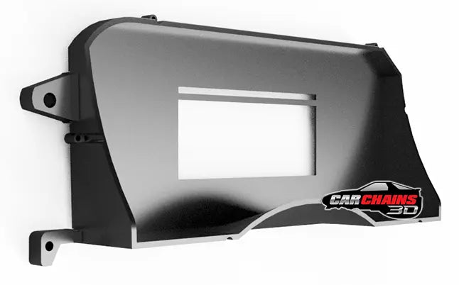 3D Printed Digital Dash Bezel for 1989-1993 Ford Foxbody Mustang - CarChains3d