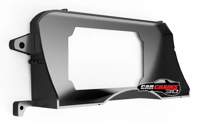 3D Printed Digital Dash Bezel for 1989-1993 Ford Foxbody Mustang - CarChains3d
