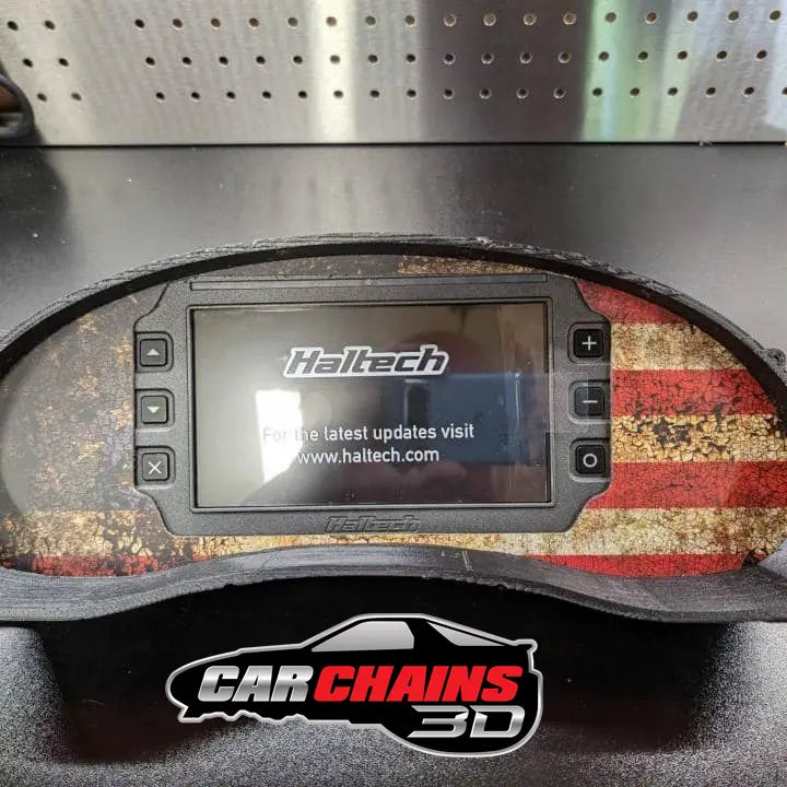 3D Printed Digital Dash Bezel for 1994-2004 Ford Mustang SN95 and New Edge - CarChains3d
