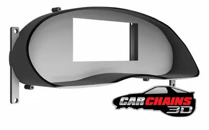 3D Printed Digital Dash Bezel for 1995-2006 Ford Ranger - CarChains3d