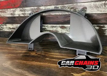 Improve your 1997 to 2002 4th Gen Chevrolet Camaro dashboard with CarChains3d's precision-engineered Cluster Replacement. Tailored for the 4th Gen Chevy Camaro, our cluster is designed to accommodate a variety of screens from leading brands like Holley, Haltech, Tinker Electronics, Fueltech, ACES EFI, NexGen EFI, and Jackpot LS &amp; LS Pro EFI Systems. This cluster replacement offers versatility for every driver's needs.