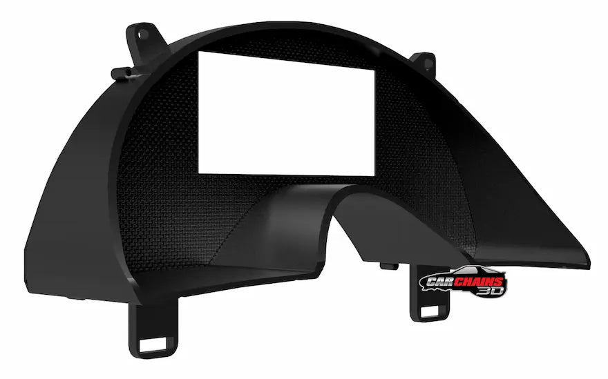 Improve your 1997 to 2002 4th Gen Chevrolet Camaro dashboard with CarChains3d's precision-engineered Cluster Replacement. Tailored for the 4th Gen Chevy Camaro, our cluster is designed to accommodate a variety of screens from leading brands like Holley, Haltech, Tinker Electronics, Fueltech, ACES EFI, NexGen EFI, and Jackpot LS &amp; LS Pro EFI Systems. This cluster replacement offers versatility for every driver's needs.