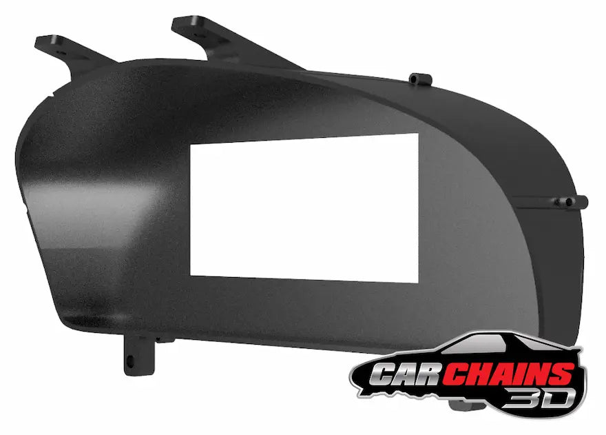 3D Printed Digital Dash Bezel for 2003-2006 Pontiac GTO - CarChains3d
