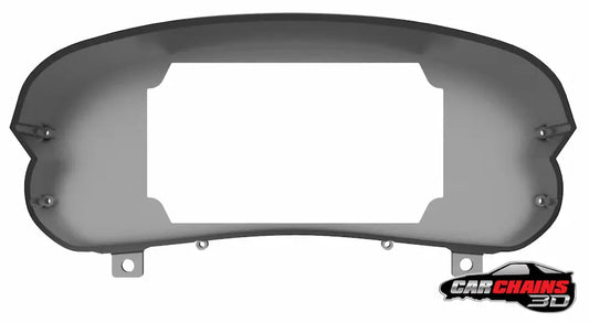 3D Printed Digital Dash Bezel for 2004-2007 Cadillac CTS-V Gen 1 - CarChains3d
