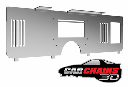 3D Printed Digital Dash Bezel for 1979-1986 Ford Foxbody Mustang - CarChains3d