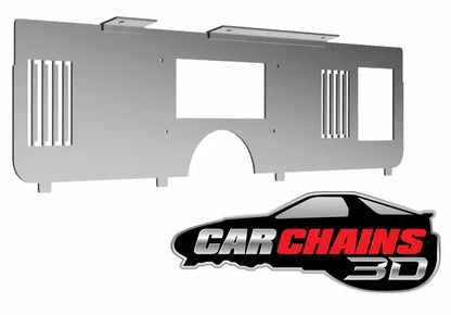 3D Printed Digital Dash Bezel for 1979-1986 Ford Foxbody Mustang - CarChains3d