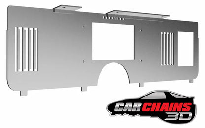 3D Printed Digital Dash Bezel for 1979-1986 Ford Foxbody Mustang - CarChains3d