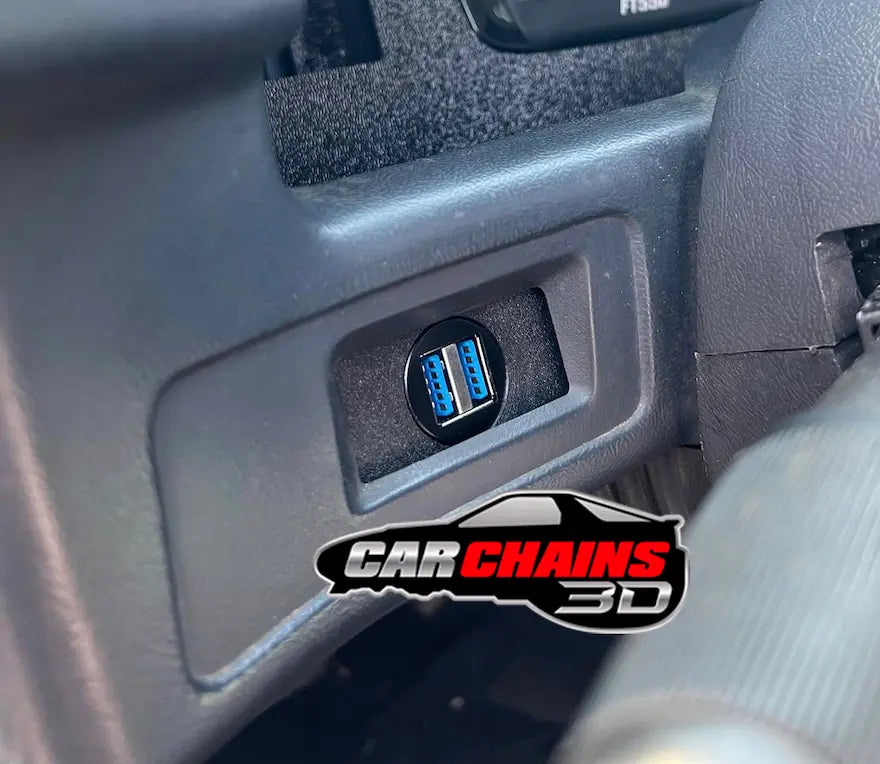 3D Printed Dimmer Switch Delete Plate for 1987-1993 Ford Foxbody Mustang - CarChains3d