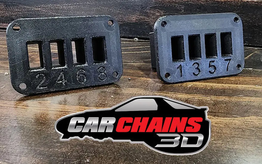 3D Printed EGT Connector Firewall Bulkheads - CarChains3d