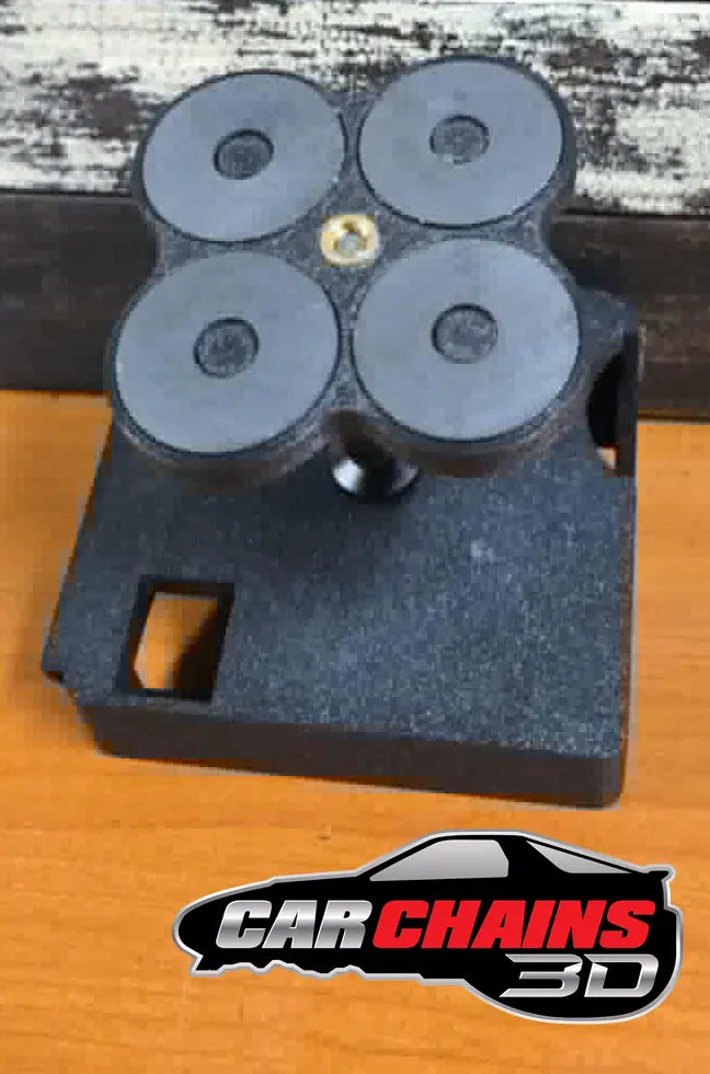 3D Printed Holley EFI 3.5 Inch Terminator X / Sniper Screen Fully Articulating Magnetic Mount - CarChains3d