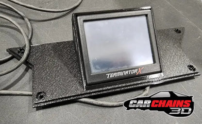 3D Printed Holley EFI 3.5 Inch Terminator X / Sniper Screen Ashtray Mount for 1982-1992 Chevrolet Camaro - CarChains3d