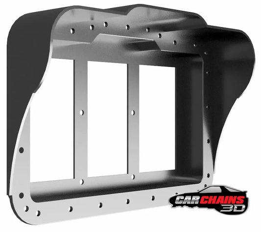 Enhance your installation with the Tinker 10-inch Flanged (Flush) Mount, engineered for a seamless and professional flush-mount setup. Whether you're integrating it into a dash, console, or custom panel, this mount provides a secure, sleek, and customizable solution tailored to your needs.