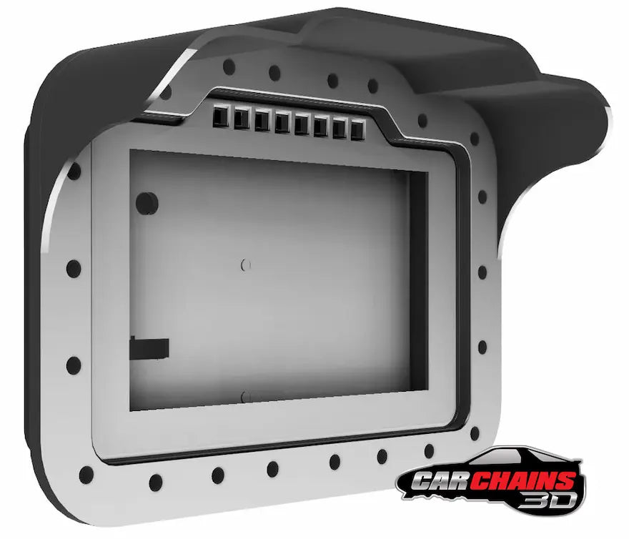 Protect your Tinker 7-inch EFI display with this rugged, water-resistant mount, designed to shield your screen from rain, dust, and debris. Whether you're on the track, street, or off-road, this mount ensures maximum protection while maintaining a clean and secure fit.