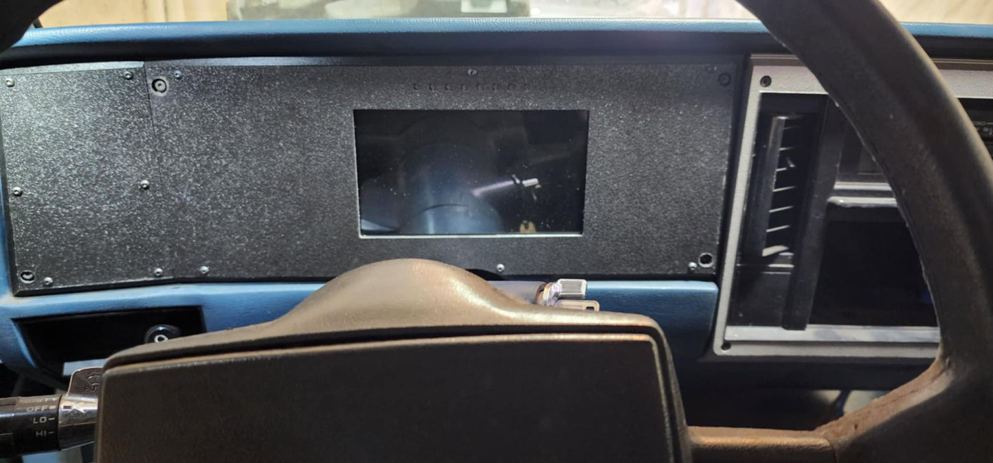3D printed digital dash bezel for 1982-1985 Chevrolet S10 Blazer Jimmy Sonoma by CarChains3D