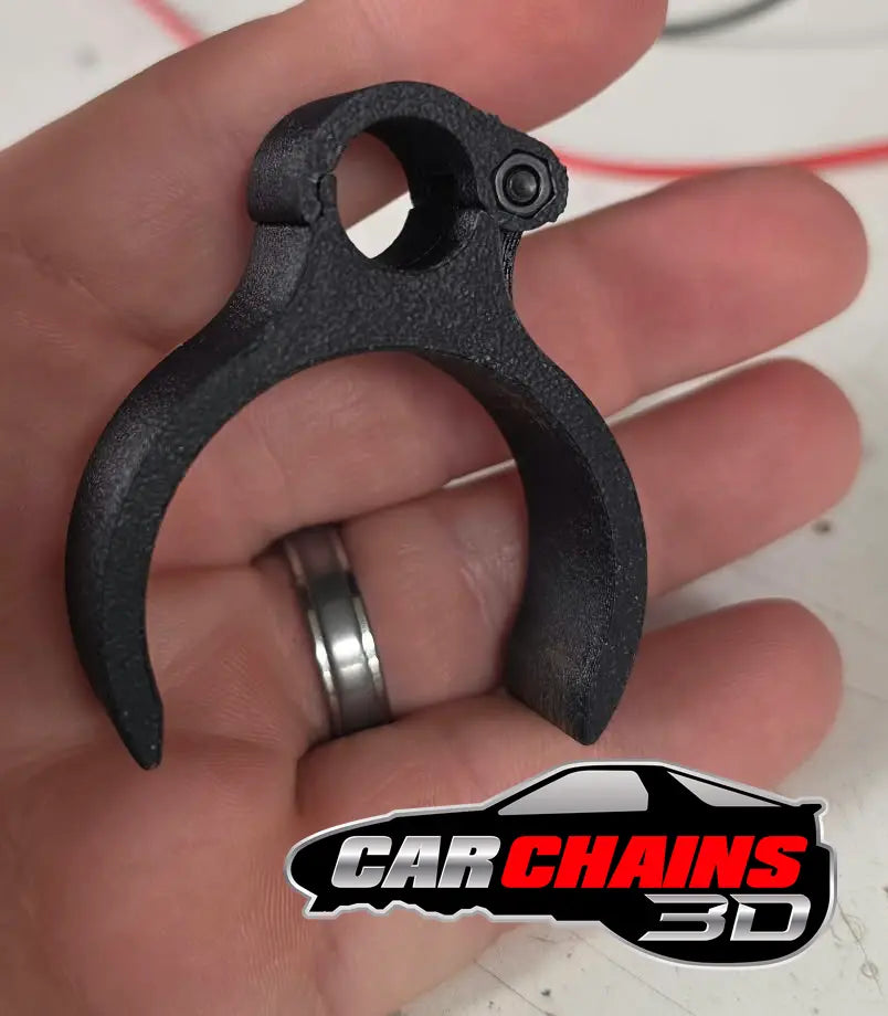 3D Printed Hinged Roll Bar Wire Clamps – 5 Pack | CarChains3D