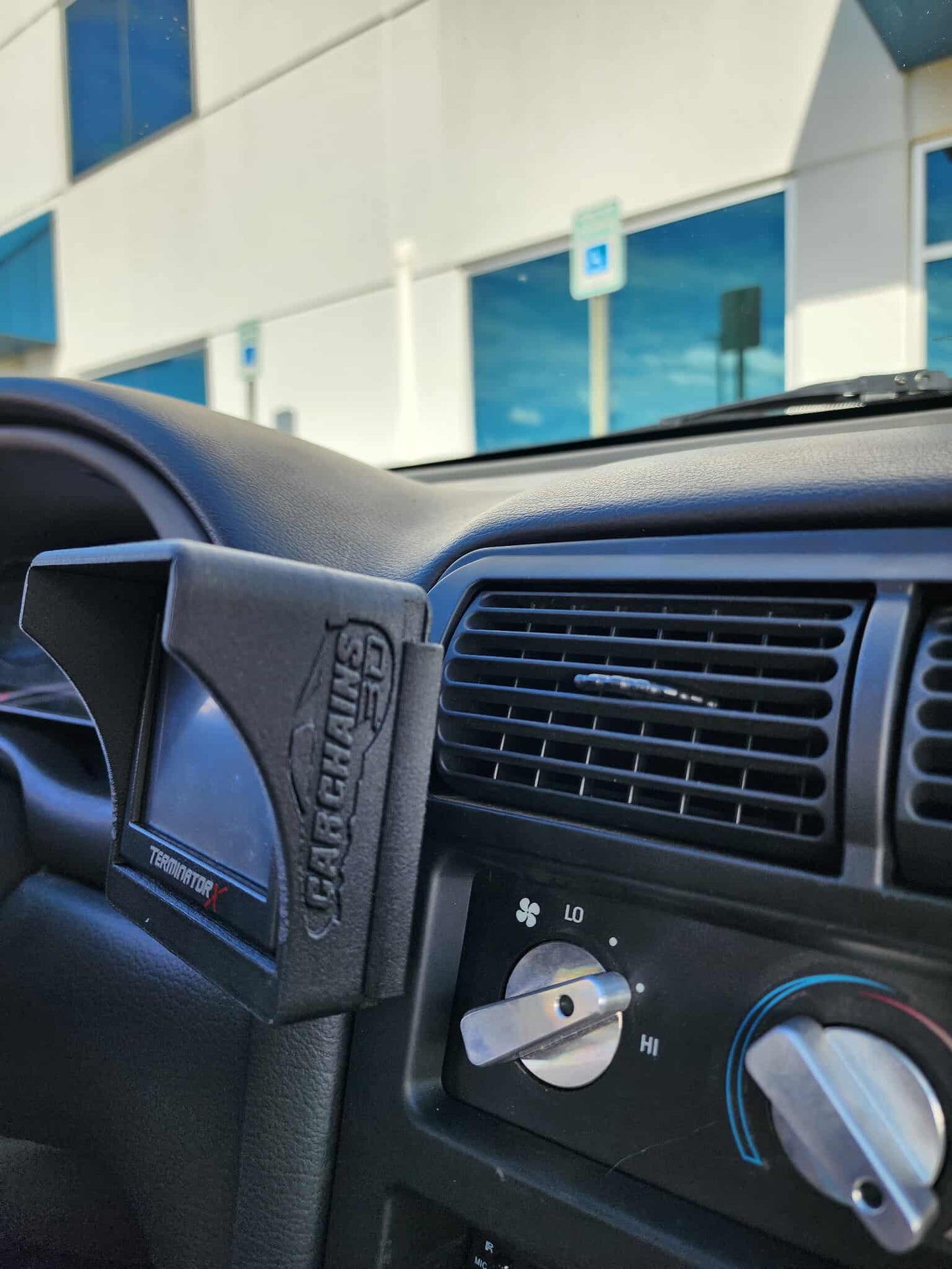 1994 to 2004 mustang holley 3.5 inch mount