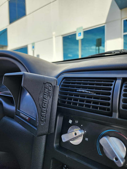 1994 to 2004 mustang holley 3.5 inch mount