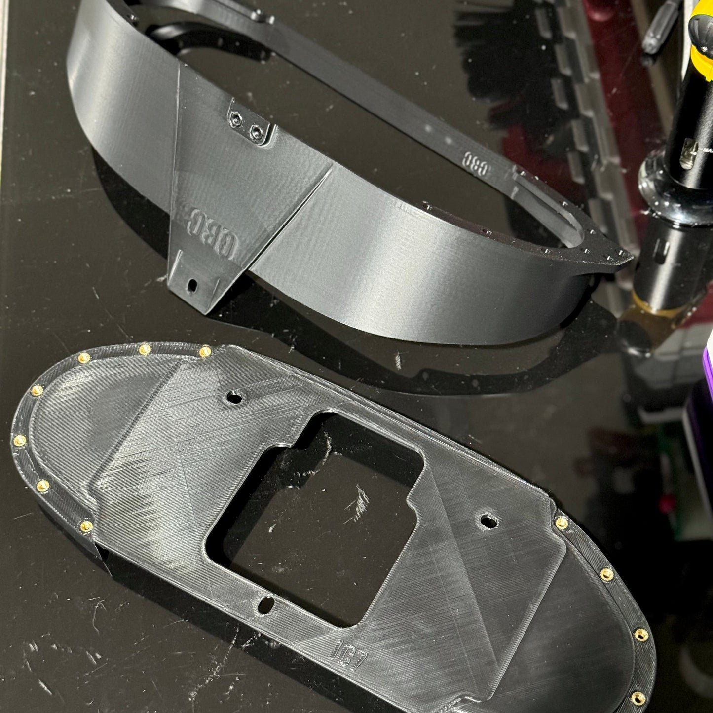 3D Printed Digital Dash Bezel for 1994-2001 Acura Integra DC2 - Custom Built Cars