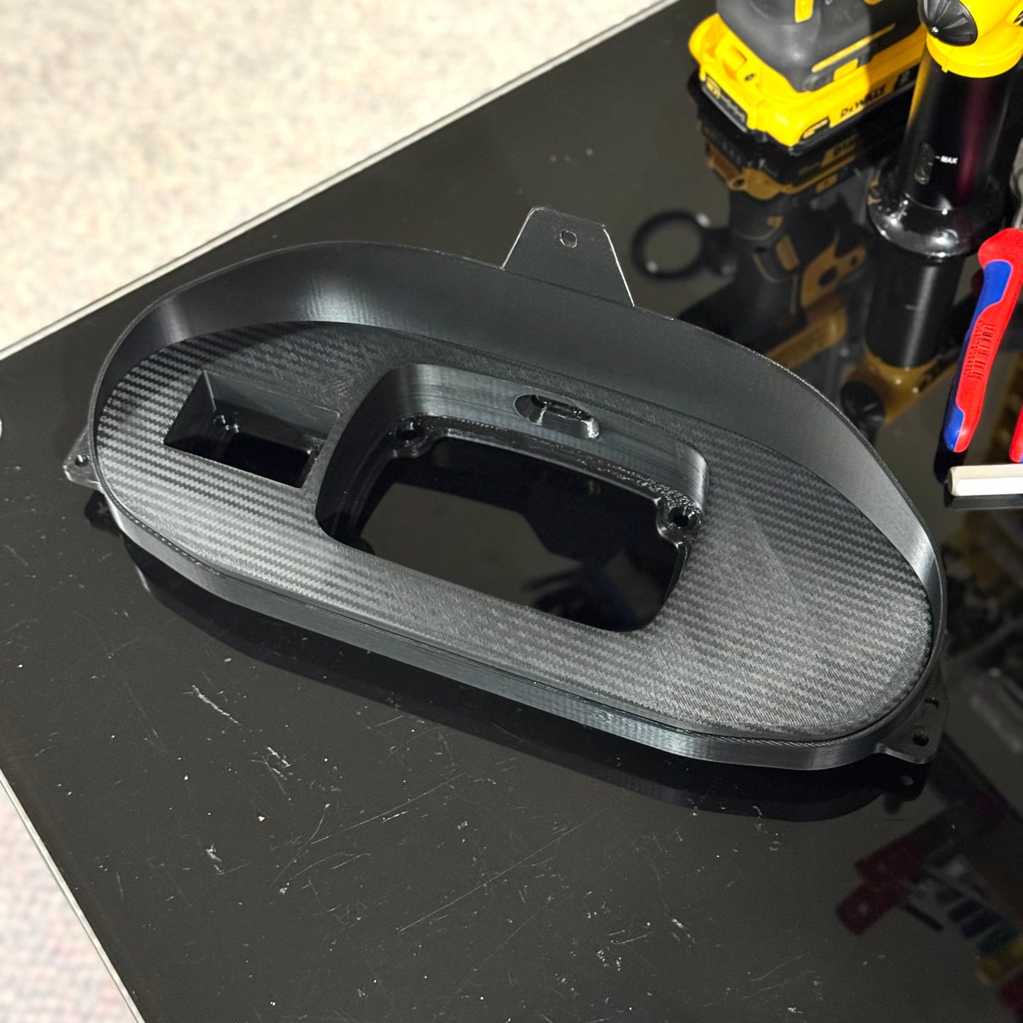 3D Printed Digital Dash Bezel for 1994-2001 Acura Integra DC2 - Custom Built Cars