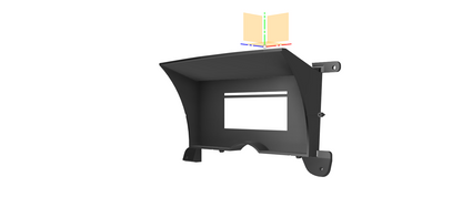 3D Printed Digital Dash Bezel for 1986-1993 Chevrolet and GMC S10, Blazer, Jimmy and Sonoma - CarChains3d