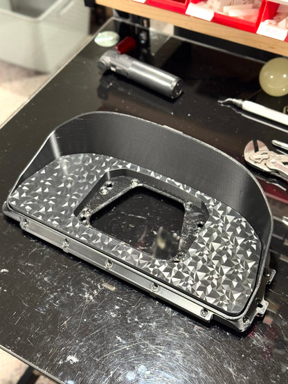 3D Printed Digital Dash Bezel for 1990-1991 Honda Civic EF Hatch & CRX - Custom Built Cars