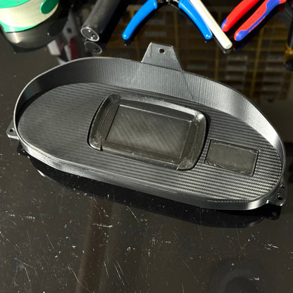 3D Printed Digital Dash Bezel for 1994-2001 Acura Integra DC2 - Custom Built Cars